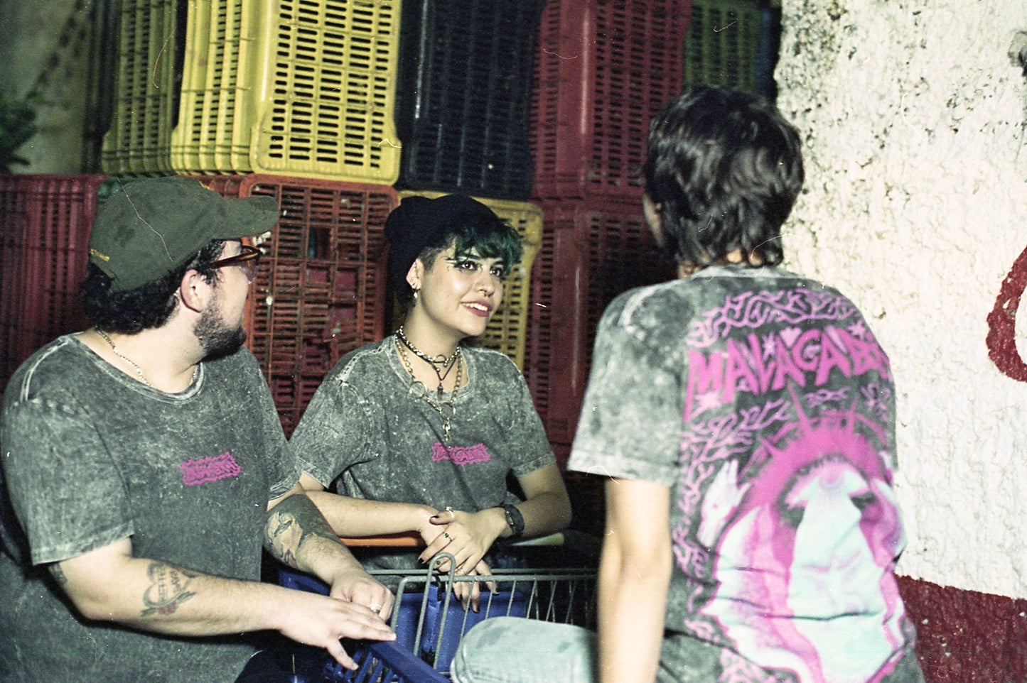 Playera Acid Wash, Sensorialmente Despiertos, Gris