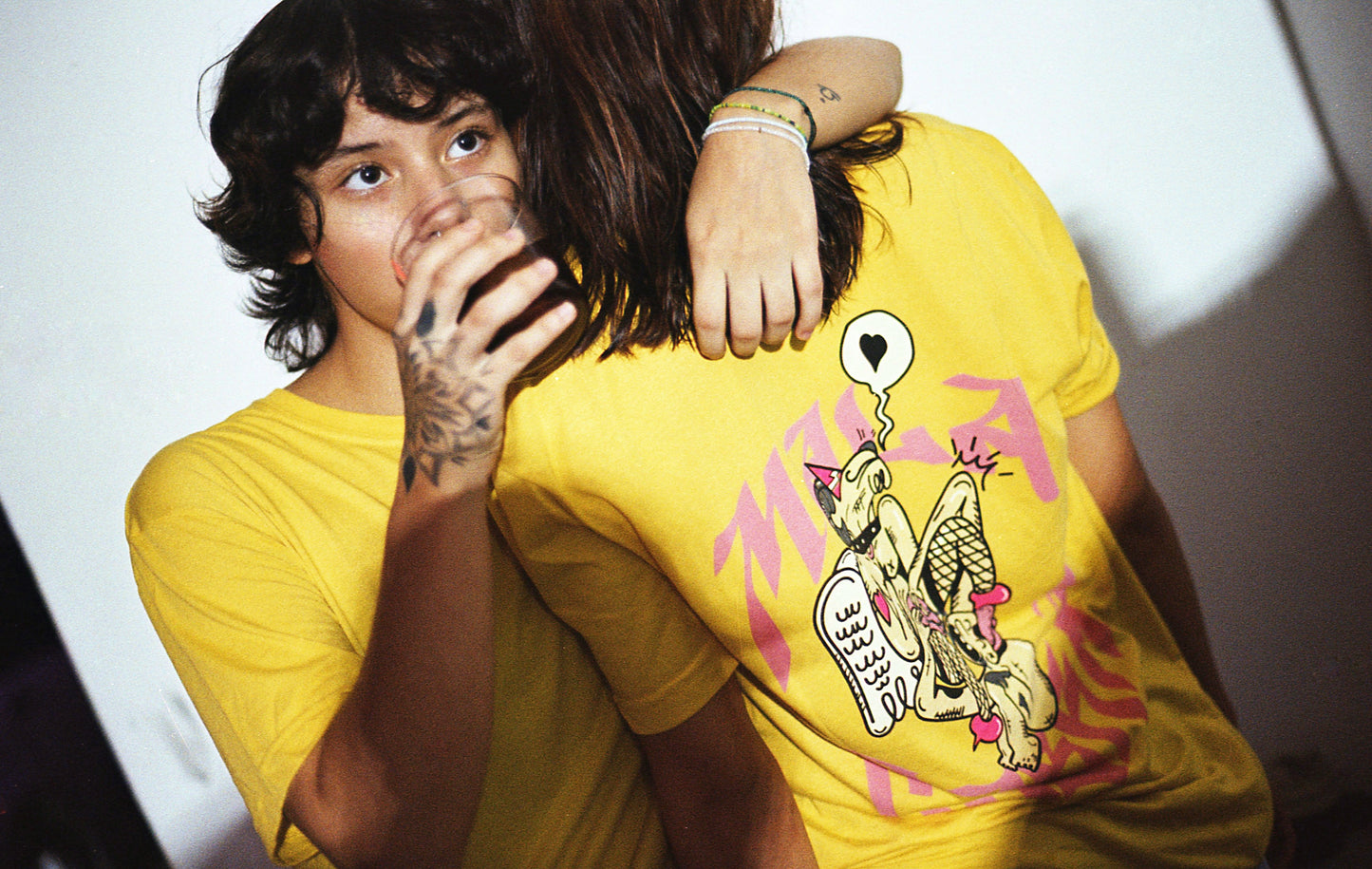 Playera "Hazme el Amor y despues un Café"