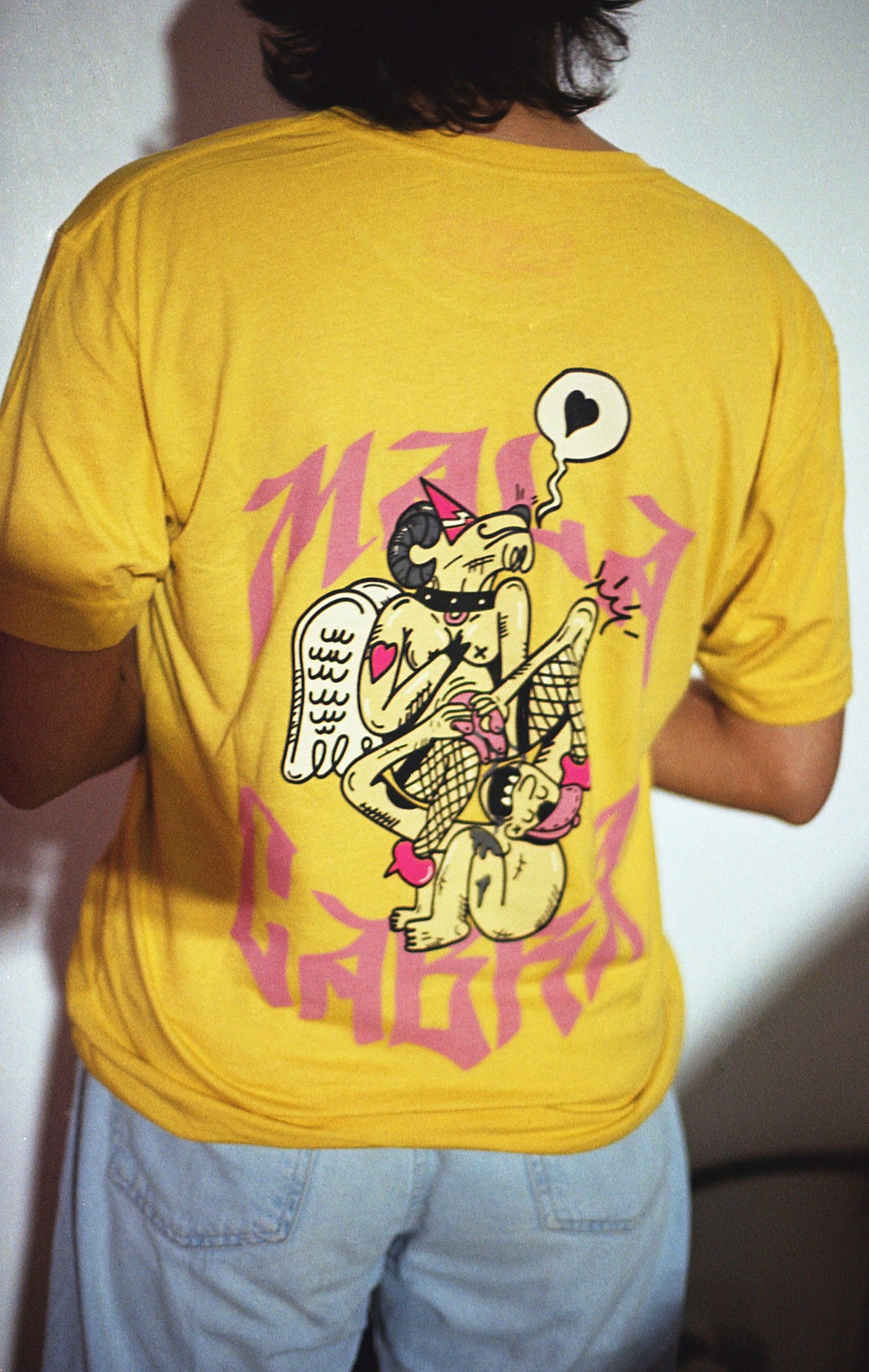 Playera "Hazme el Amor y despues un Café"