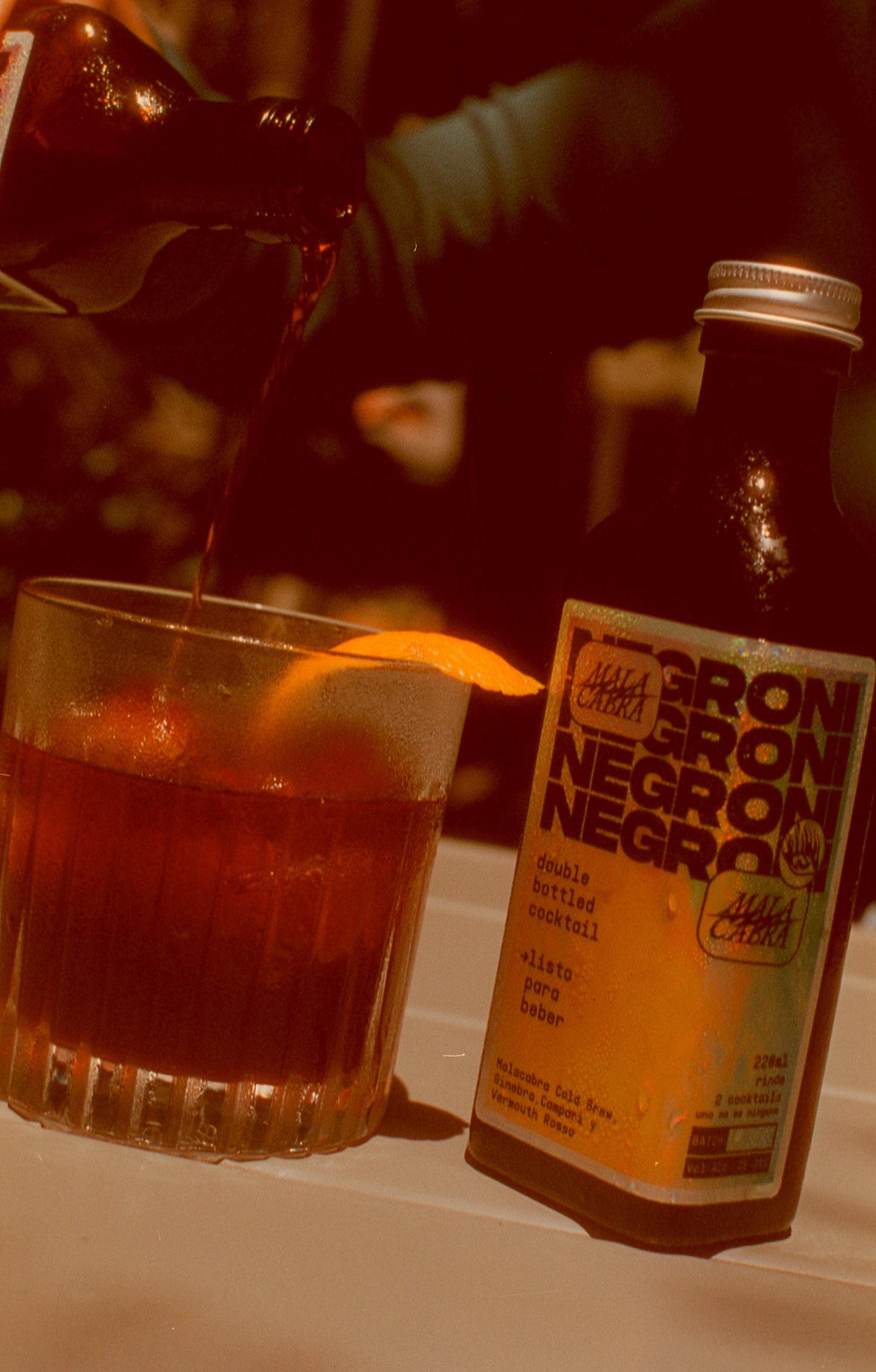 Cold Brew Coffee Negroni, Bottled Cocktail (220ml)