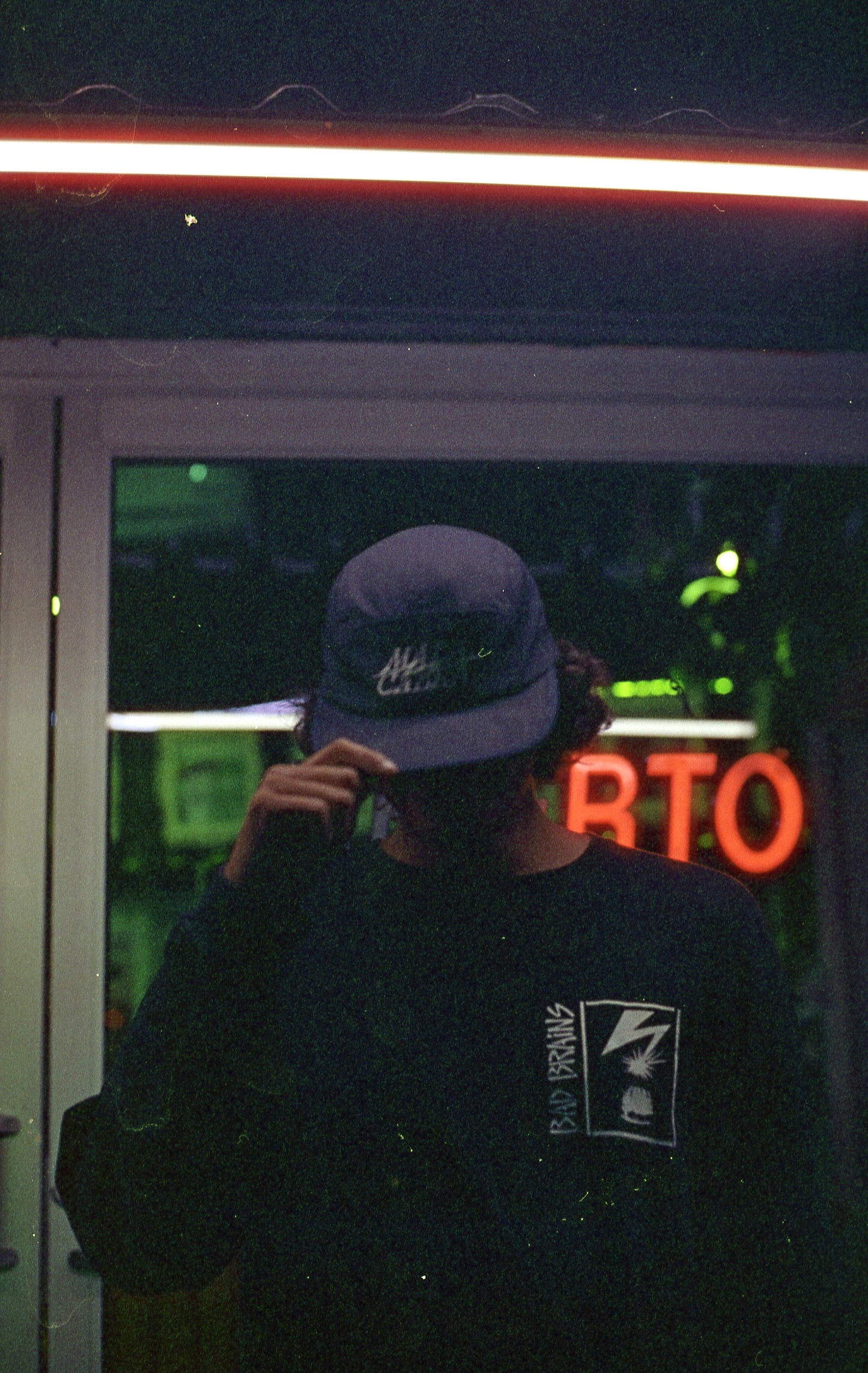 Five Panels Cap / Mala Cabra Logo, Azul Marino