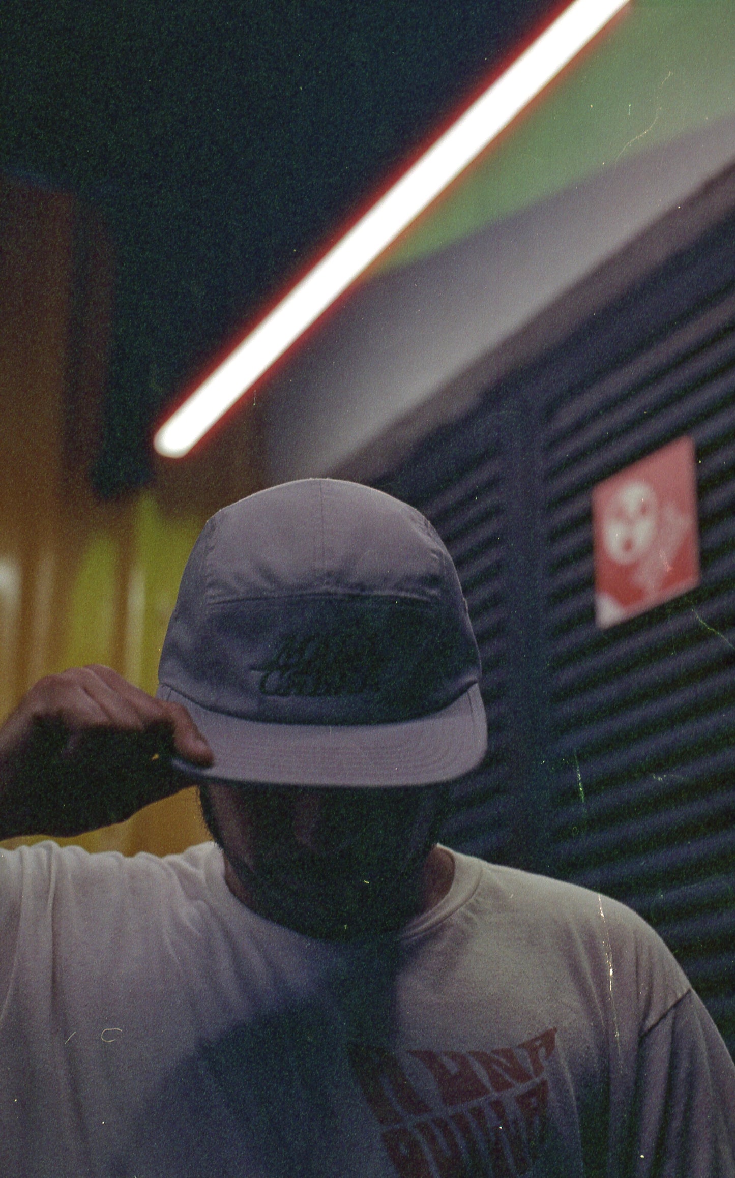 Five Panels Cap, Mala Cabra Logo, Gris