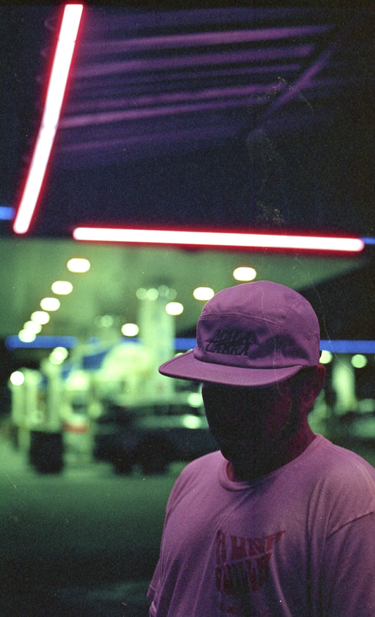 Five Panels Cap, Mala Cabra Logo, Gris