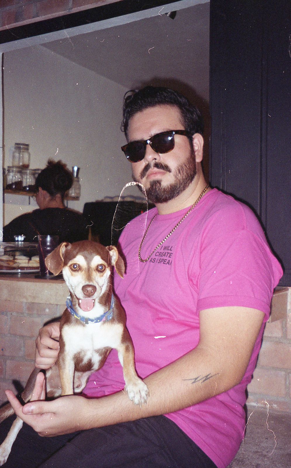 Playera, I Will Create As I Speak, rosa