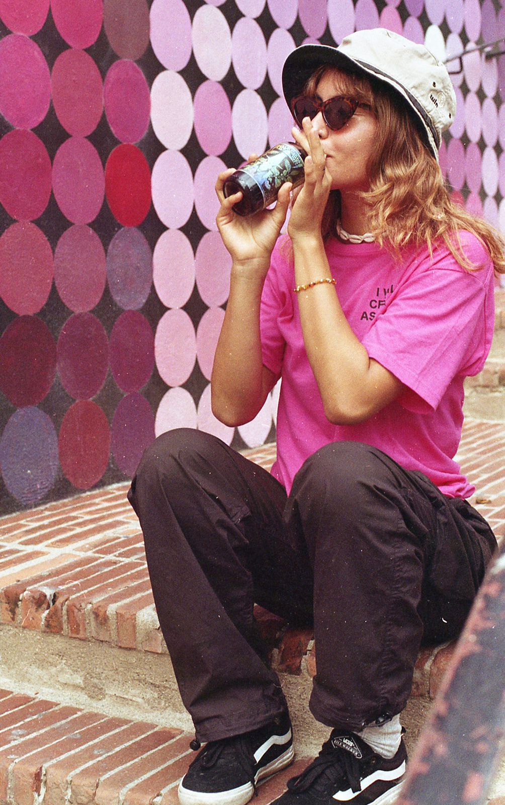 Playera, I Will Create As I Speak, rosa